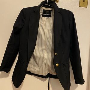 Jcrew navy blue blazer- size 0P